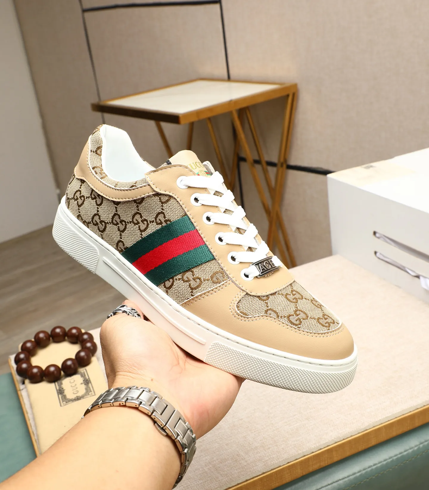 Men's men's shoes💰440 GUCCI🔍🔍2025 latest model Available at the counter at the same time, original calfskin imported from Italy, genuine leather lining, (high-end, extravagant, and classy) with exquisite workmanship, soles: original soles specially provided by the original factory, ⚠Exclusive double-layer movable molded soles are super comfortable⚠, real photos🎬The real ones are better🔍🔍"High quality·Follow the order" code number 39-44 (38 45 46 customized)